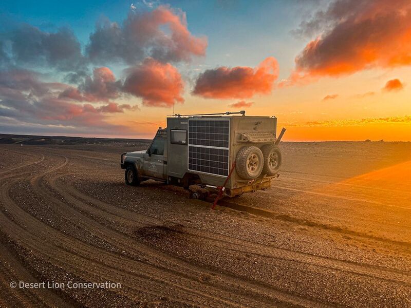 Breakdown near the Koigab river.