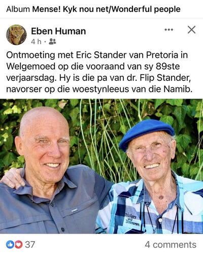 One of the last interactions with Eben Human