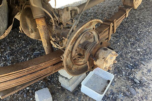 DLC vehicle rear differential repair