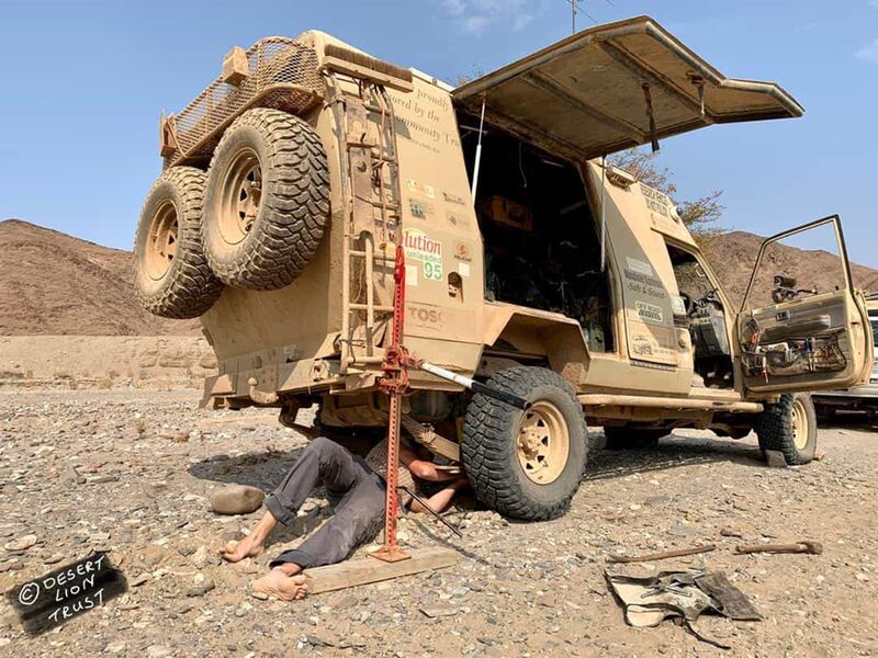 Another breakdown in the Mudorib River.