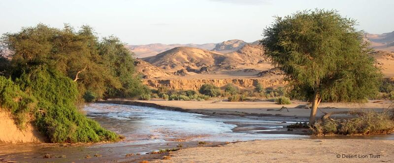 Flooding of the Hoanib river 