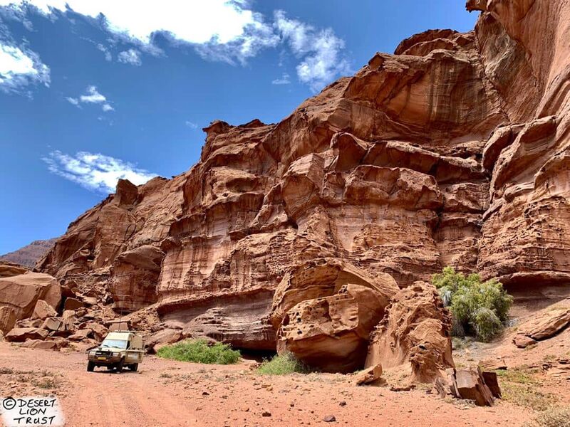 Spectacular scenery of the Huab Valley