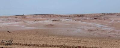 Rare images of rain along the coast in the Skeleton Coast National Park